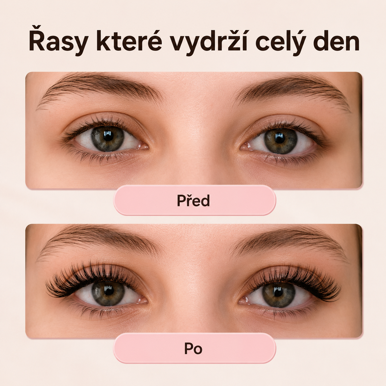 Lashie: Přirozené řasy